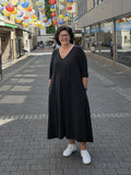 Justyna Kleid Halbarm schwarz